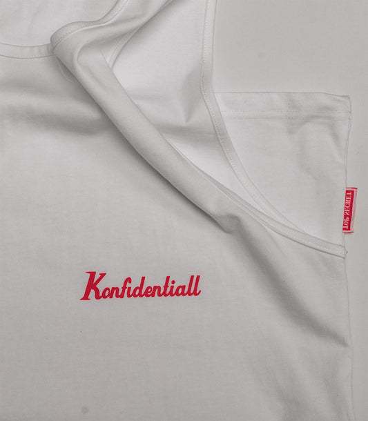 Konfidentiall Signature Tank – “Top Secret” Label