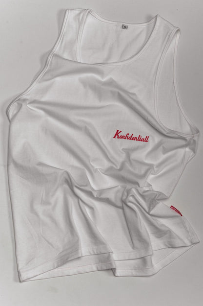 Konfidentiall Signature Tank – “Top Secret” Label